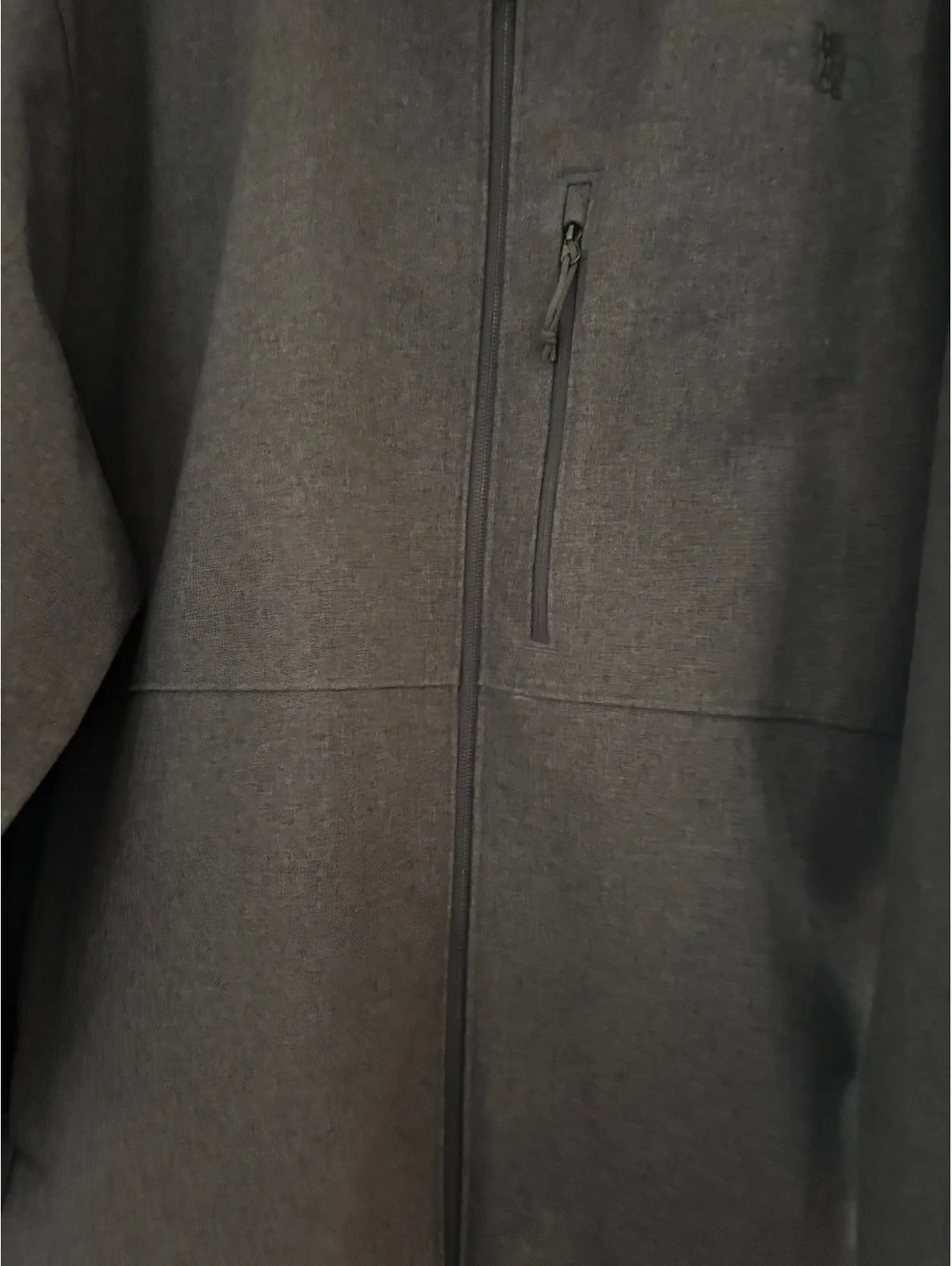 The North Face Men's XXL Dark Gray Full-Zip Fleece Jacket